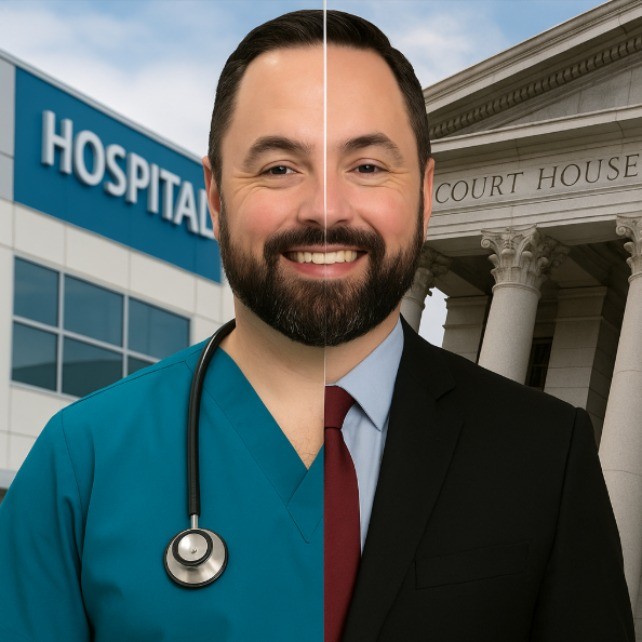 Photo of Nurse-Attorney Nick Webb. RNs and NPs go-to Tax Attorney